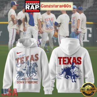 Texas Rangers x The Burger Family Foundation Unisex Hoodie