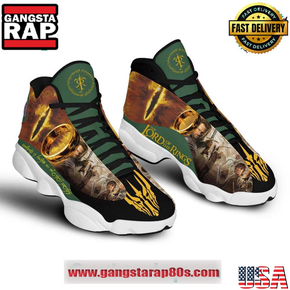 The Lord Of The Rings Air Jordan 13 Sneakers Shoess The Lord Of The Rings Air Jordan 13 Sneakers Shoess