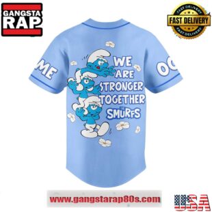 The Smurfs Strong Together Special Edition Baseball Jersey