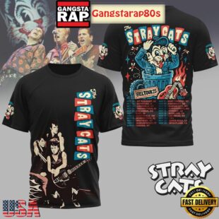 The Straycats Fall Tour 2025 Limited Edition T Shirt