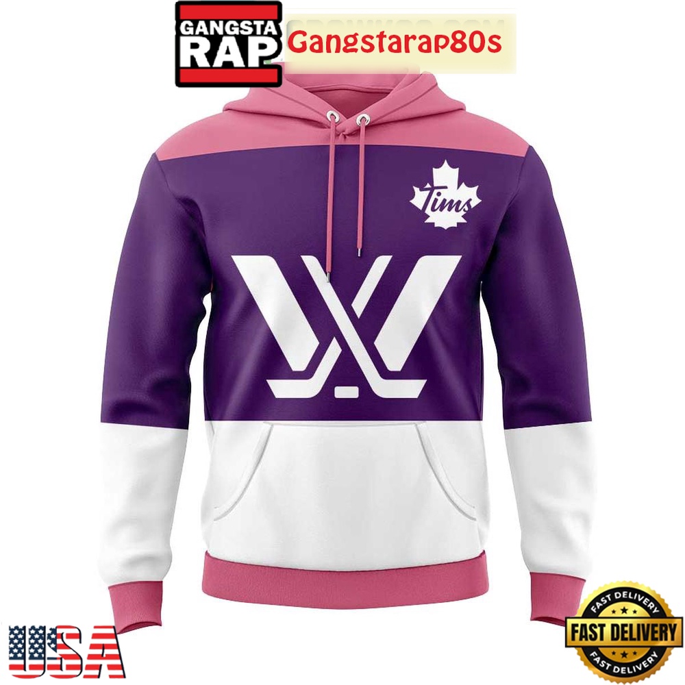 Tim Hortons x PWHL Barbie Limited Edition Unisex Hoodie Tim Hortons x PWHL Barbie Limited Edition Unisex Hoodie