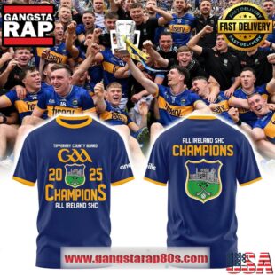 Tipperary GAA All-Ireland SHC Champions 2025 Special 3D T Shirt