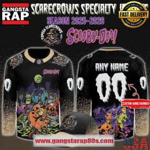 Topeka Scarecrows x Scooby-Doo Night 2025 Custom Hockey Jersey