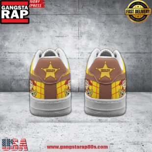 Toy Story Woody Limited Edition Air Force 1 Sneakers Shoes