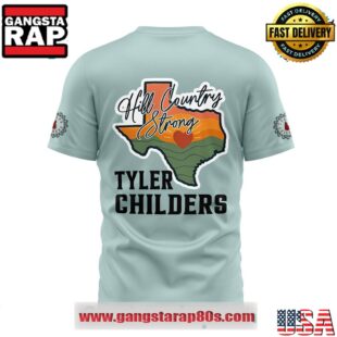 Tyler Childers Texas Stronger than the Storm Special 3D T Shirt