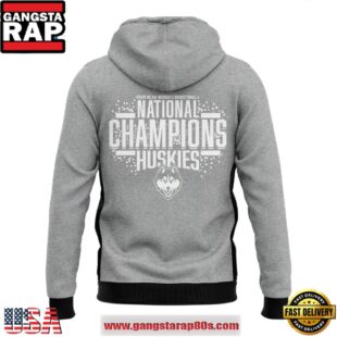 UConn Huskies Women's Basketball 2025 National Champions Zip Hoodie Shirt