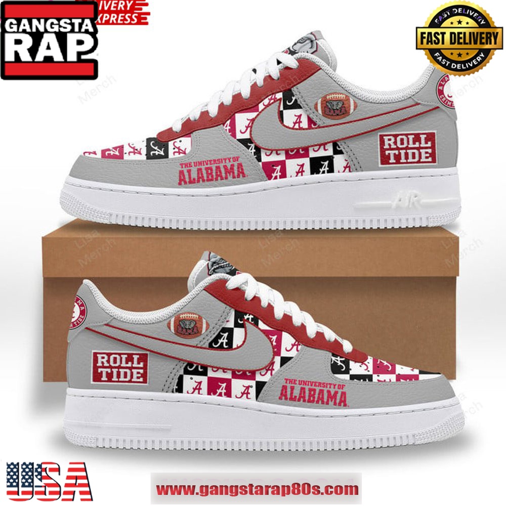 University of Alabama Roll Tide Air Force 1 Sneakers Shoes University of Alabama Roll Tide Air Force 1 Sneakers Shoes