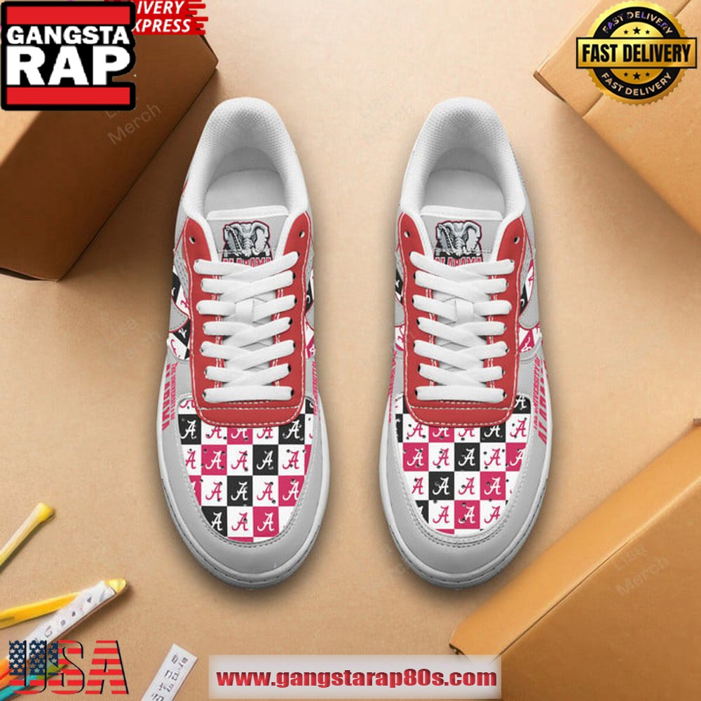 University of Alabama Roll Tide Air Force 1 Sneakers Shoes University of Alabama Roll Tide Air Force 1 Sneakers Shoes