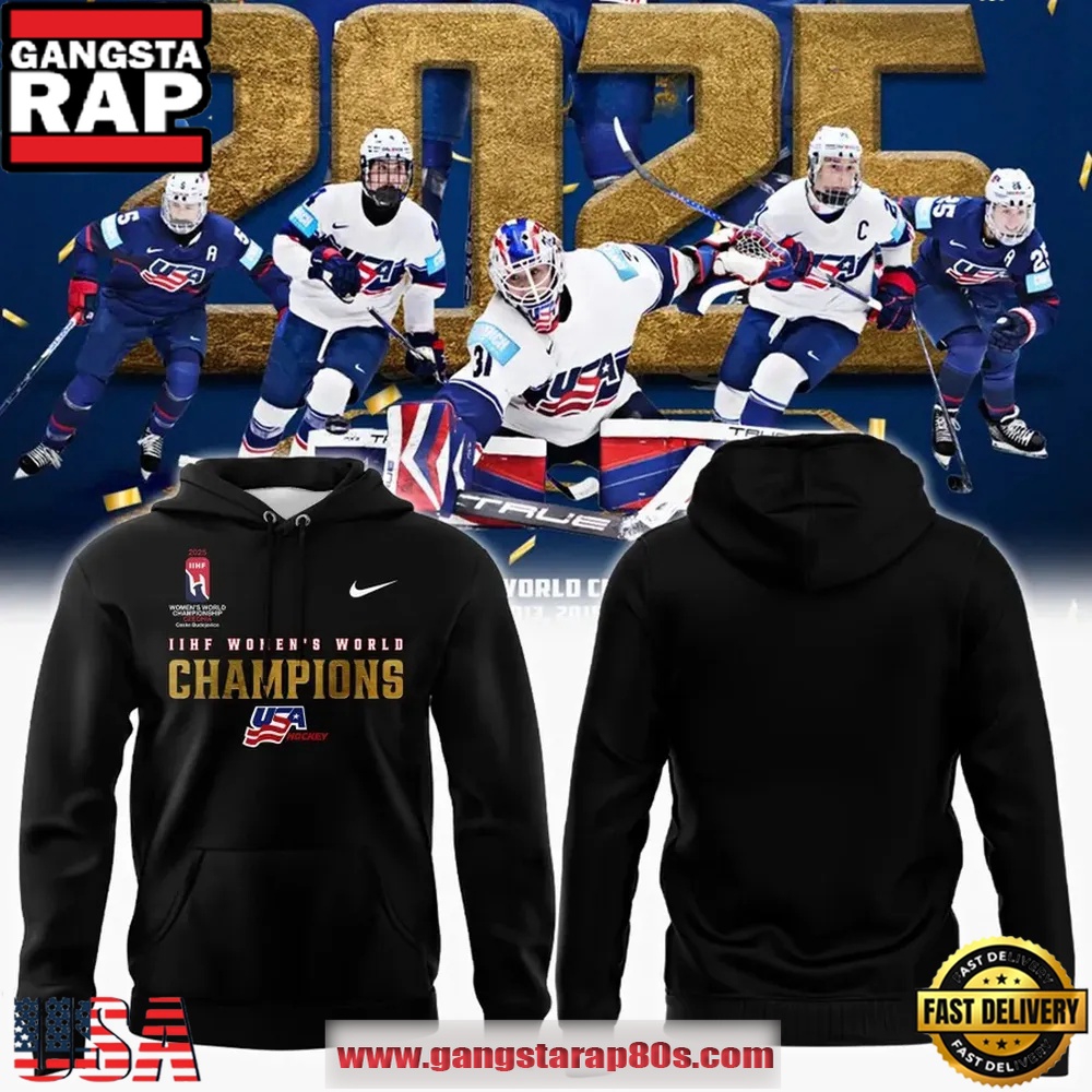 USA Hockey IIHF Women's World Champions 2025 Hoodie Shirt USA Hockey IIHF Women's World Champions 2025 Hoodie Shirt