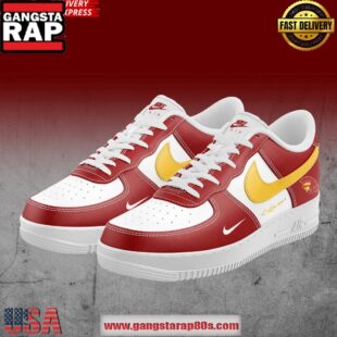 USC Trojans Football Custom Air Force 1 Sneakers Shoes