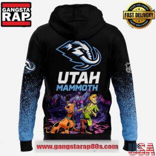 Utah Mammoth x ScooByDoo Night 2025 Special Hoodie Shirt