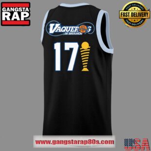 Vaqueros de Bayamon Champions Baloncesto Superior Nacional 2025 Black Basketball Jersey