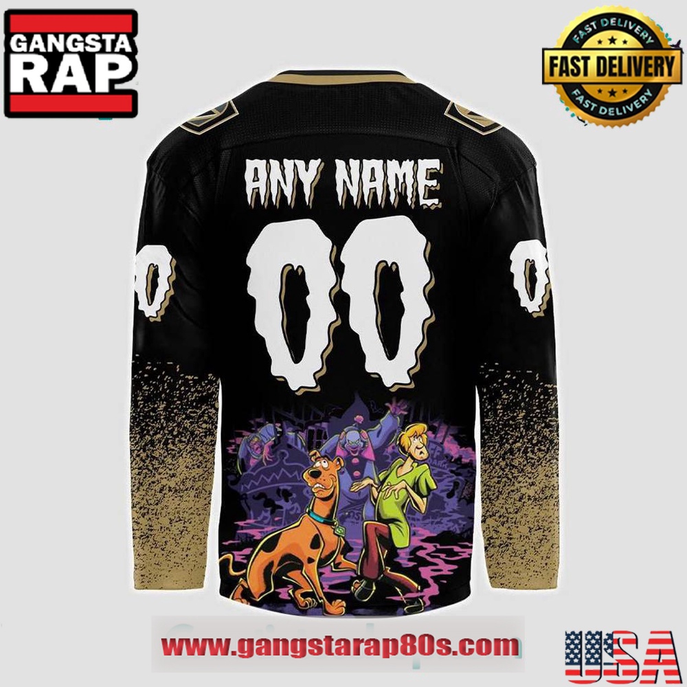 Vegas Golden Knights x Scooby-Doo Night 2025 Custom Hockey Jersey Vegas Golden Knights x Scooby-Doo Night 2025 Custom Hockey Jersey