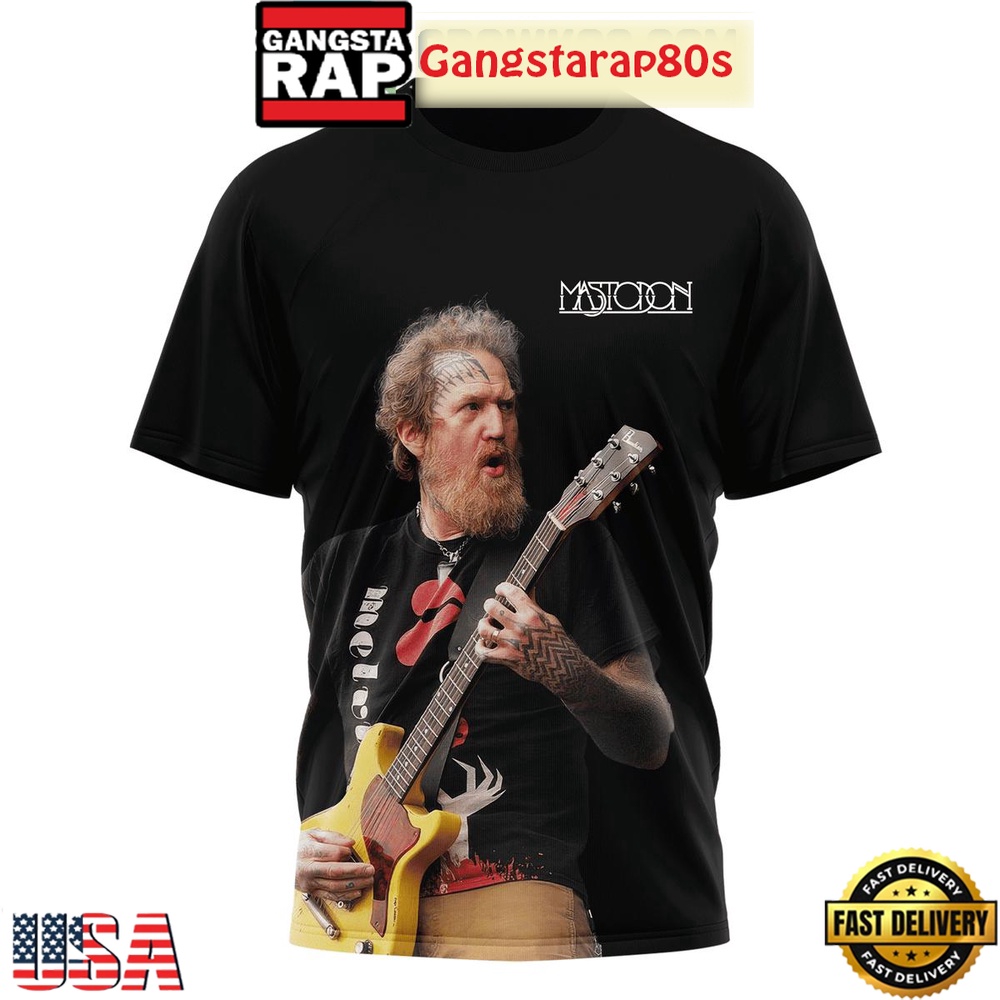William Brent Hinds Mastodon Memories 2025 Special 3D Shirt William Brent Hinds Mastodon Memories 2025 Special 3D Shirt