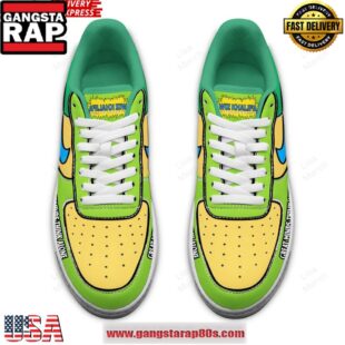 Wiz Khalifa Ninja Turtles Limited Edition Air Force 1 Sneakers Shoes