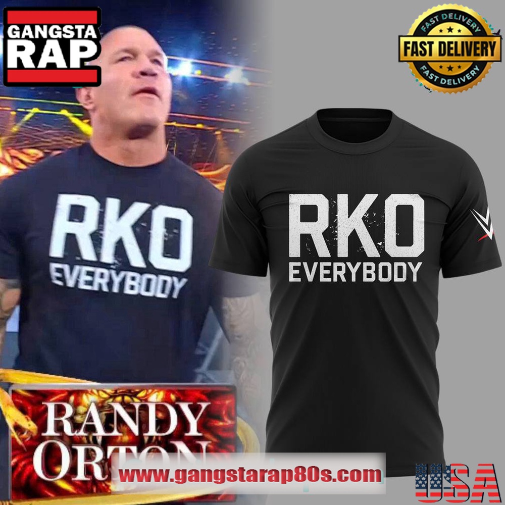 WWE Randy Orton RKO Everybody T Shirt WWE Randy Orton RKO Everybody T Shirt