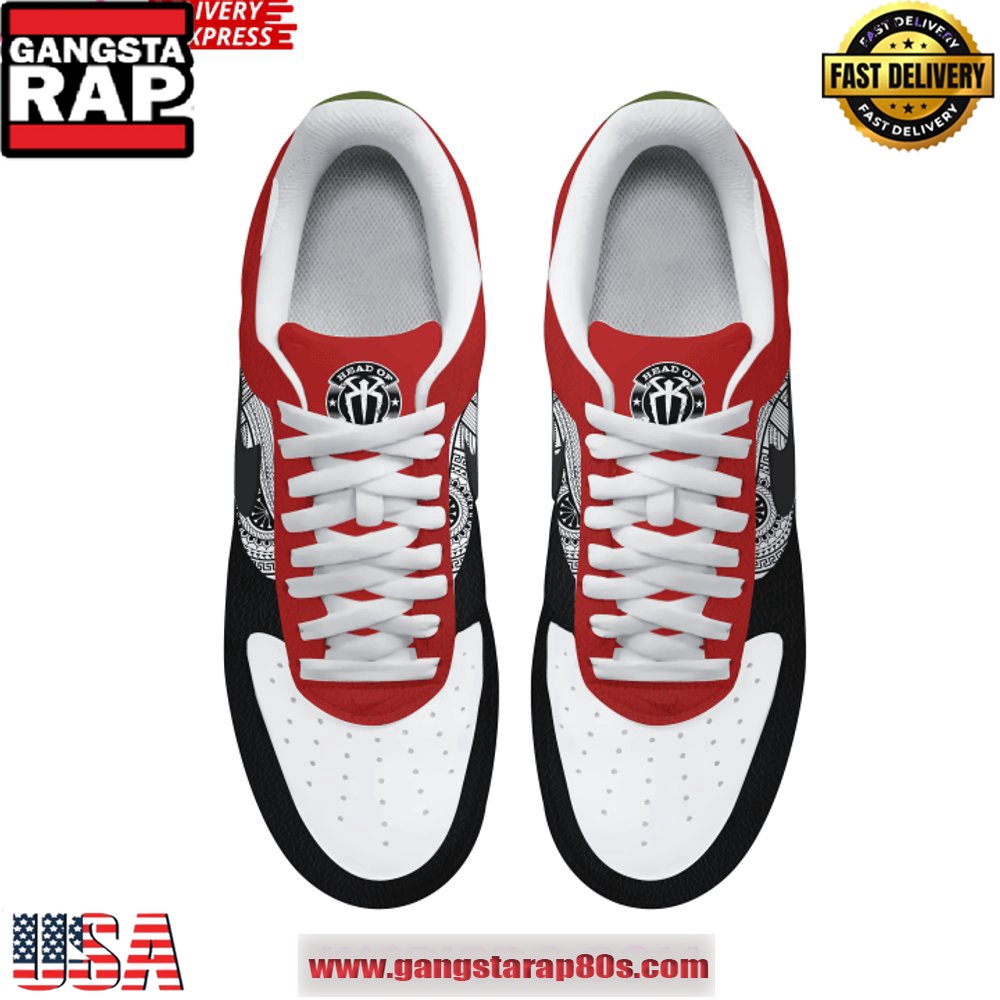 WWE Roman Reigns The Tribal Chief Air Force 1 Sneakers Shoes WWE Roman Reigns The Tribal Chief Air Force 1 Sneakers Shoes