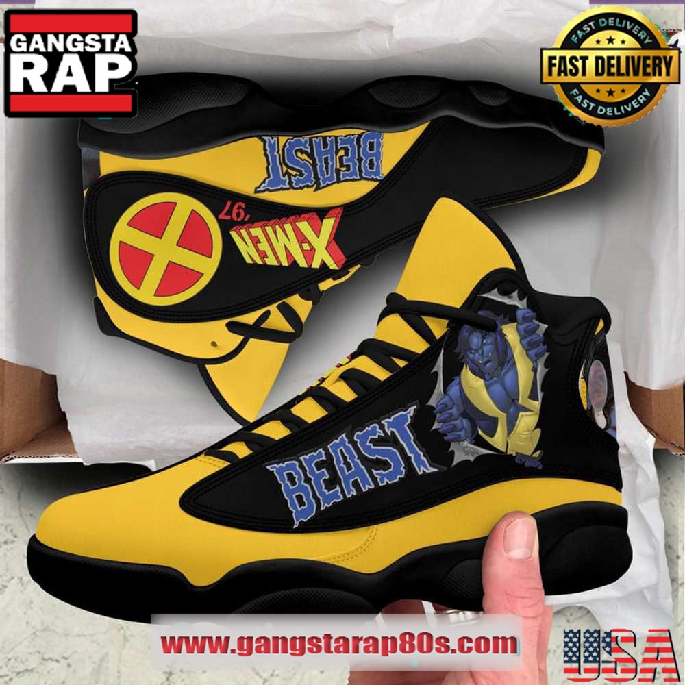 X-Men Beast Air Jordan 13 Sneakers Shoess X-Men Beast Air Jordan 13 Sneakers Shoess