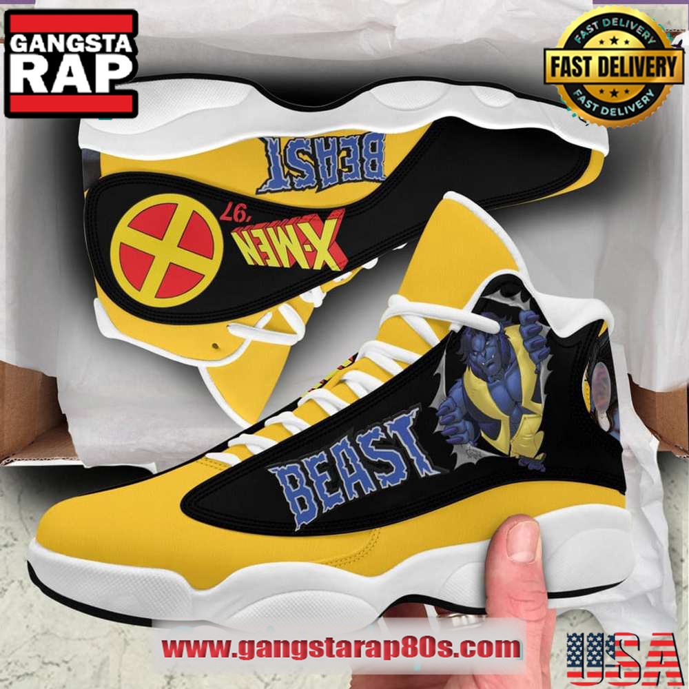 X-Men Beast Air Jordan 13 Sneakers Shoess X-Men Beast Air Jordan 13 Sneakers Shoess
