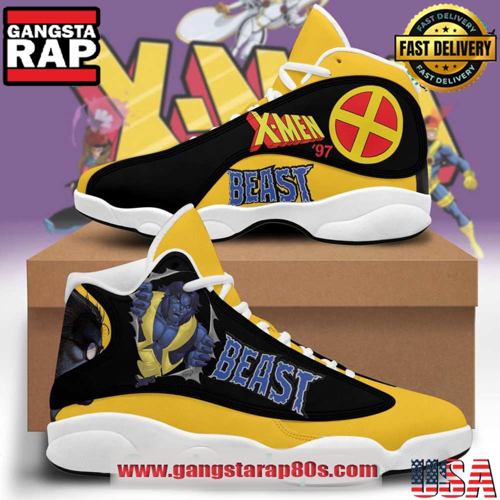 X-Men Beast Air Jordan 13 Sneakers Shoess X-Men Beast Air Jordan 13 Sneakers Shoess