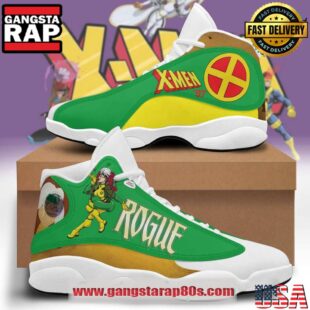 X-Men Rogue Air Jordan 13 Sneakers Shoess