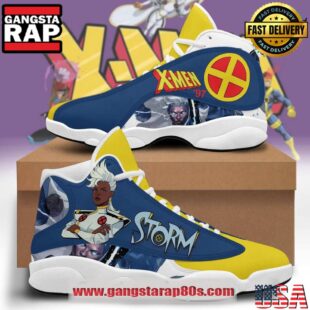 X-Men Storm Air Jordan 13 Sneakers Shoess