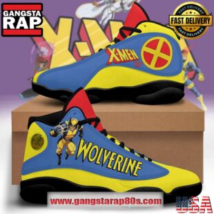 X-Men Wolverine Air Jordan 13 Sneakers Shoess