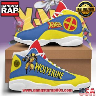 X-Men Wolverine Air Jordan 13 Sneakers Shoess