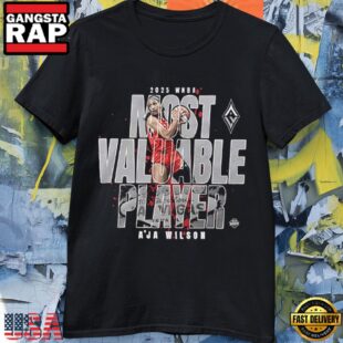 A’ja Wilson Las Vegas Aces ’25 WNBA 4X MVP Unisex T Shirt