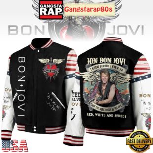 Bon Jovi It's Is My Life Special Edition Baseball Jacket