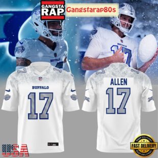 Buffalo Bills Cold Front Rivalries Uniform 2025 Custom Football Jersey