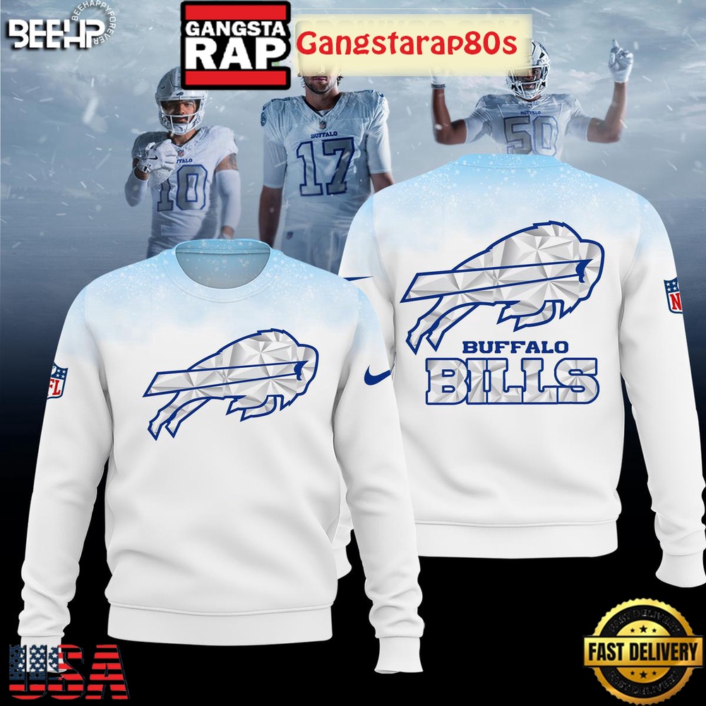 Buffalo Bills Cold Front Rivalries Uniform 2025 New Design Hoodie Buffalo Bills Cold Front Rivalries Uniform 2025 New Design Hoodie