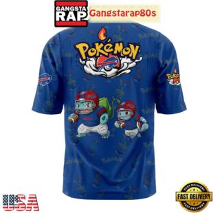 Buffalo Bills x Pokemon Go 2025 New Design Football Jersey