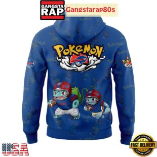 Buffalo Bills x Pokemon Go 2025 Unisex 3D Hoodie