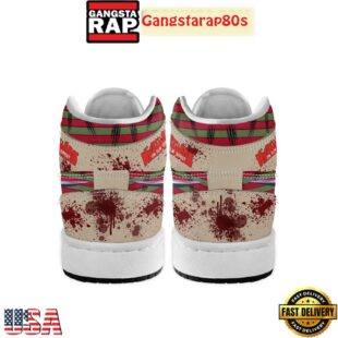 Freddy Krueger Halloween Air Jordan 1 Shoes Running Sneakers