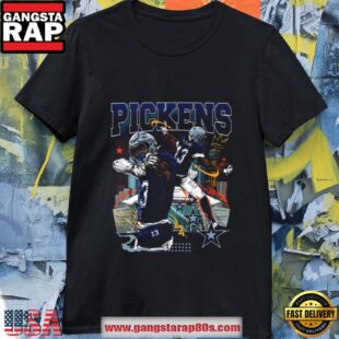 George Pickens Dallas Cowboys 2025 Black Shirt