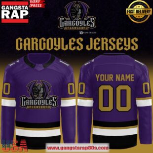 Greensboro Gargoyles Official Replica Special Edition Custom Hockey Jersey