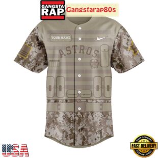 Houston Astros Military Appreciation 250th Anniversary 2025 Baseball Jersey