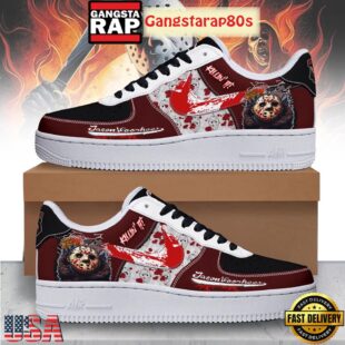 Jason Voorhees Killin' It Air Force 1 Shoes Running Sneakers
