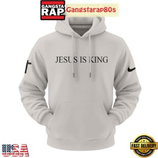 Los Angeles Rams Jesus Is King That's In God Unisex 3D Hoodie