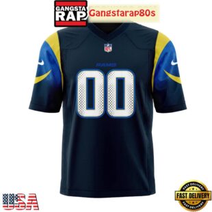 Los Angeles Rams New Rivalries Uniform 2025 Special Custom Football Jersey