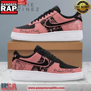 Melanie Martinez Black Pink Nike Air Force 1 Sneakers Shoes