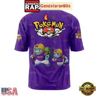 Minnesota Vikings x Pokemon Go 2025 New Design Football Jersey