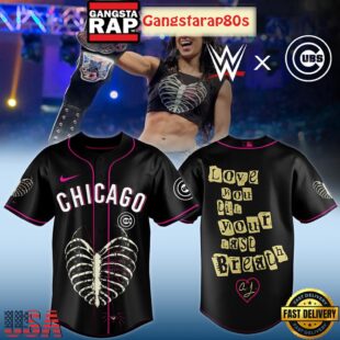 MLB All Team x AJ Lee Has Returned WWE 2025 Baseball Jersey Shirt