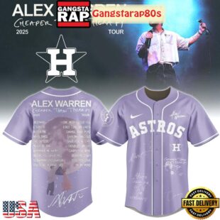 MLB All Team x Alex Warren Tour 2025 Baseball Jersey