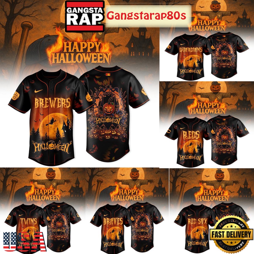 MLB All Team x Happy Halloween 2025 Baseball Jersey Shirt MLB All Team x Happy Halloween 2025 Baseball Jersey Shirt