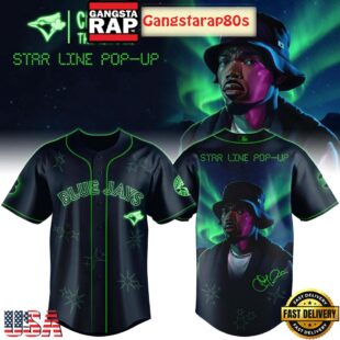 MLB Custom Team x Chance The Rapper Star Line Pop Up 2025 Baseball Jersey Shirt