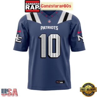 New England Patriot New Rivalries Uniform 2025 Special Custom Football Jersey