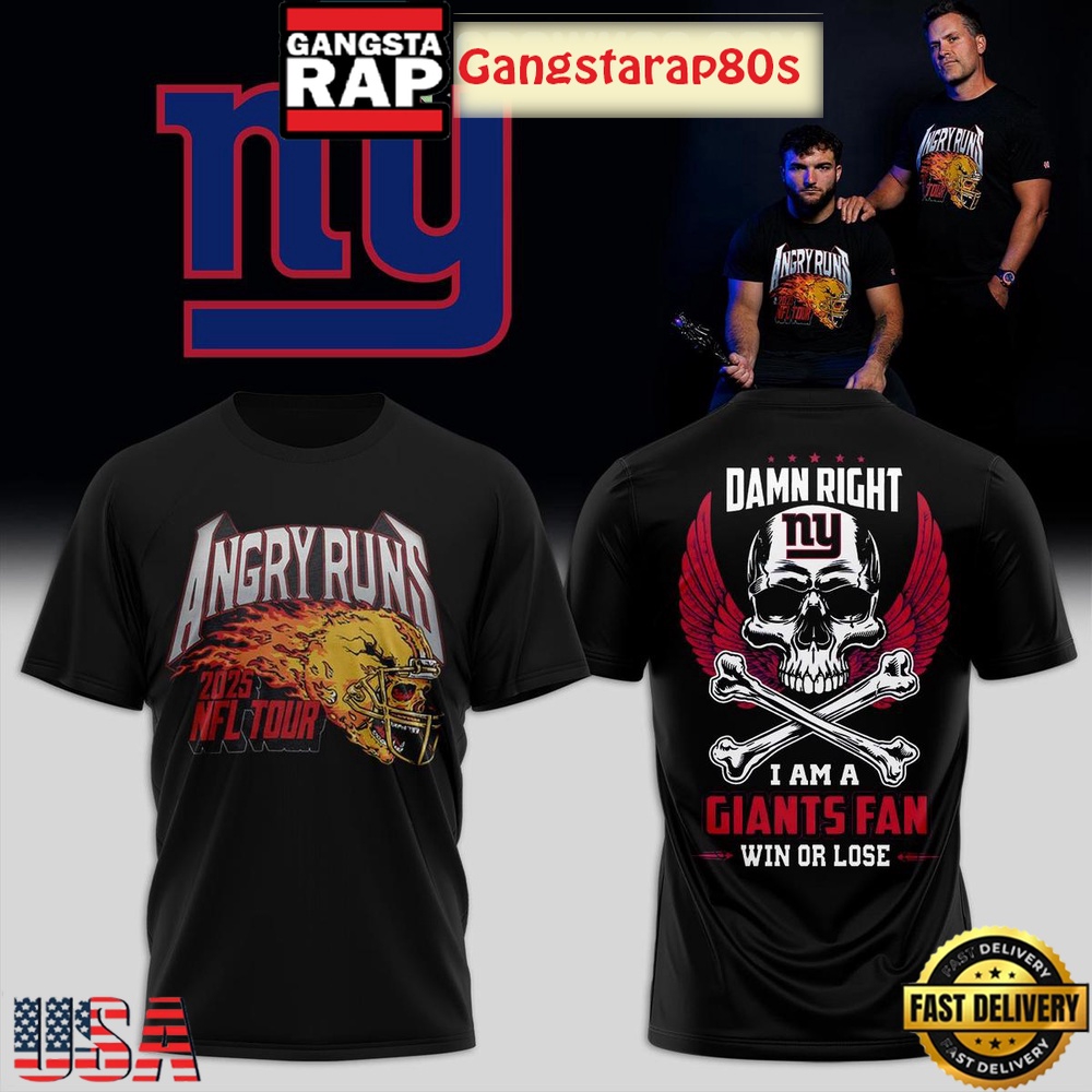 New York Giants Angry Runs 2025 NFL Tour All Over Print Hoodie New York Giants Angry Runs 2025 NFL Tour All Over Print Hoodie