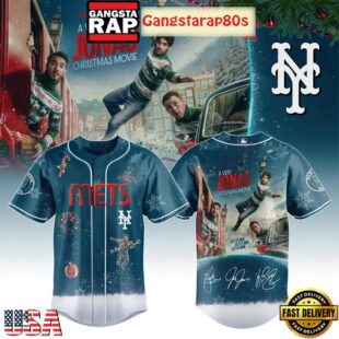 New York Mets x A Very Jonas Christmas Movie 2025 Baseball Jersey Shirt